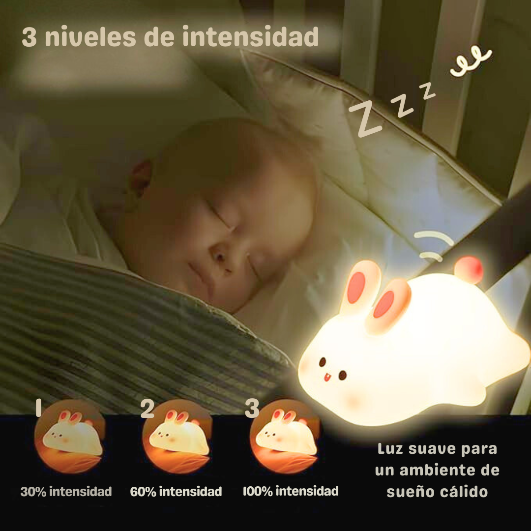 Luz relajante y adorable para dulces sueños